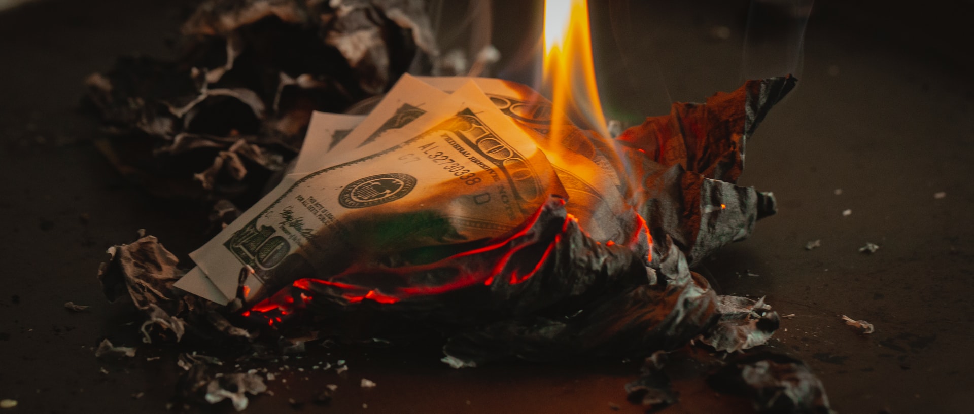 burning through dollars